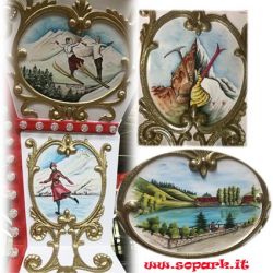 Panels with customized paintings