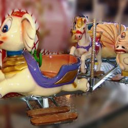 Baroque ride with animals