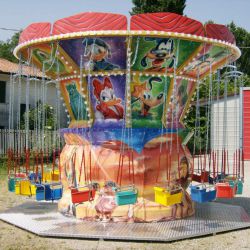 Cartoon swing ride