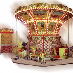 Baroque ride with animals