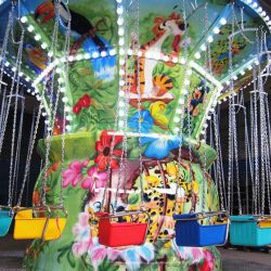 Cartoon swing ride