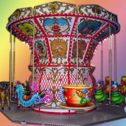 Baroque ride with animals