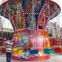 Cartoon swing ride